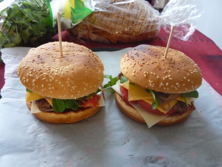 Hamburger maison 