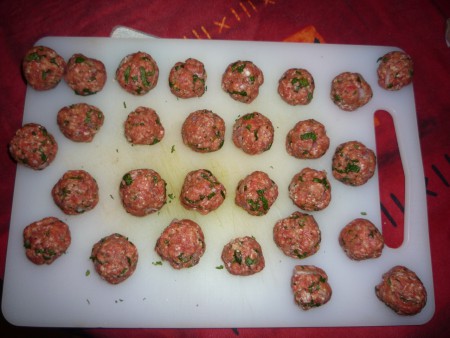 Boulettes de viandes hachée à la menthe